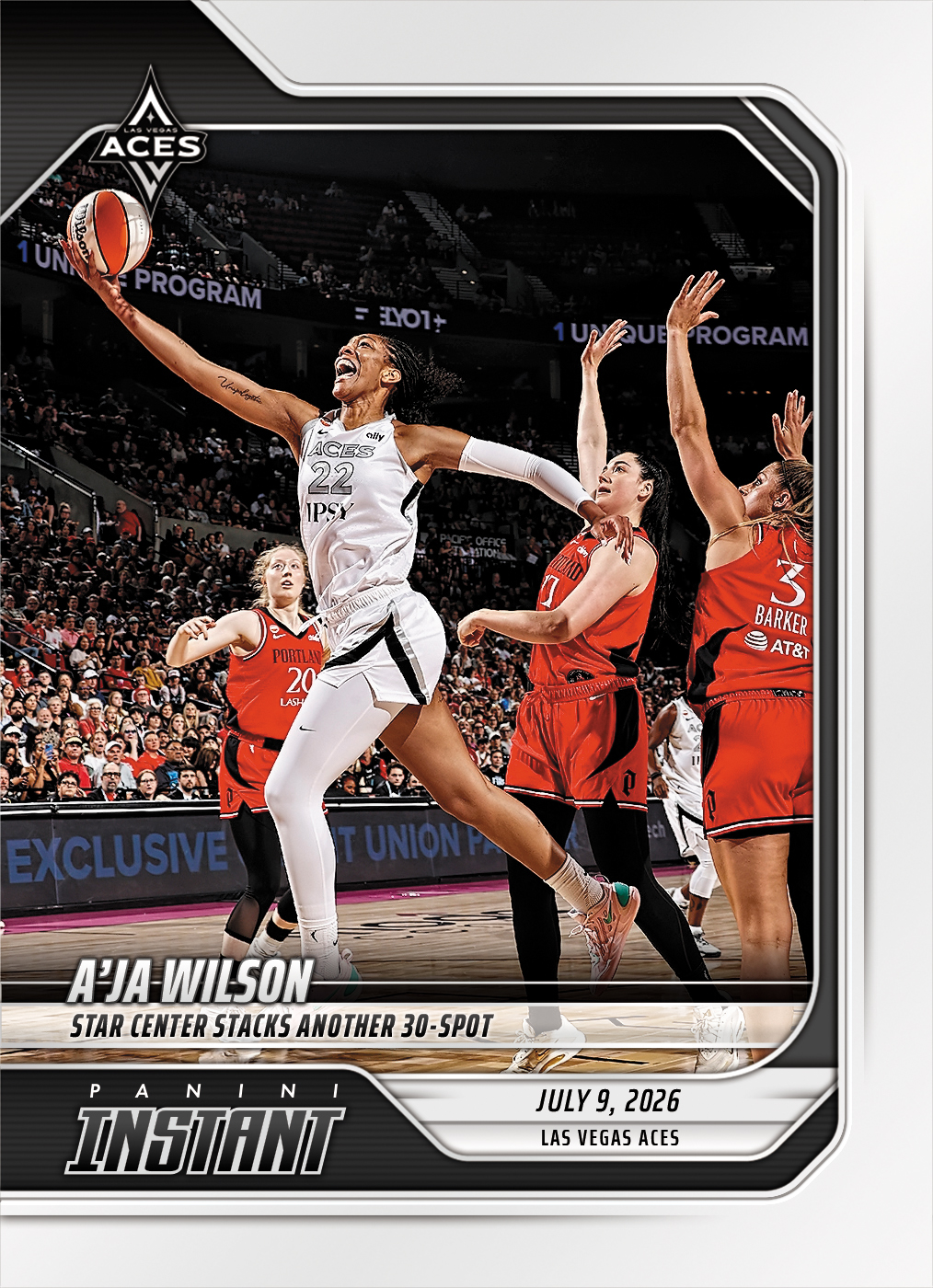 Detailed Image of A'ja Wilson - 2026 P