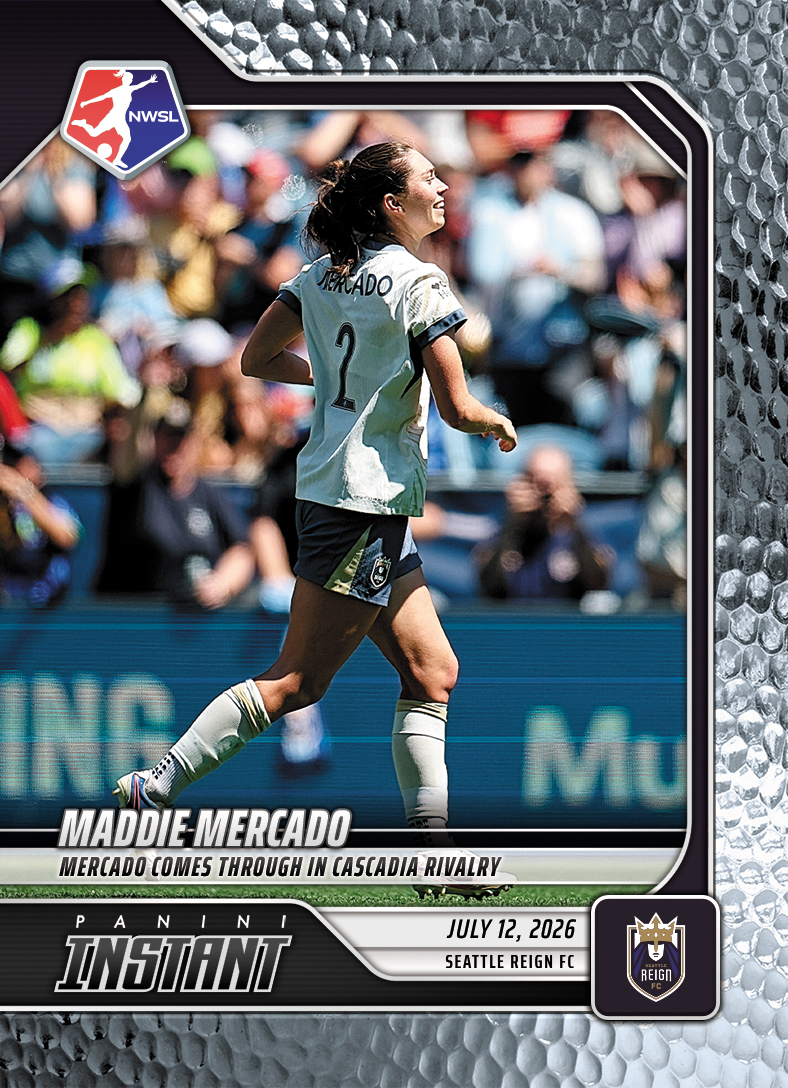 Product image for - Maddie Mercado - 2026 Panini Instant NWSL #101 - Metallic /5