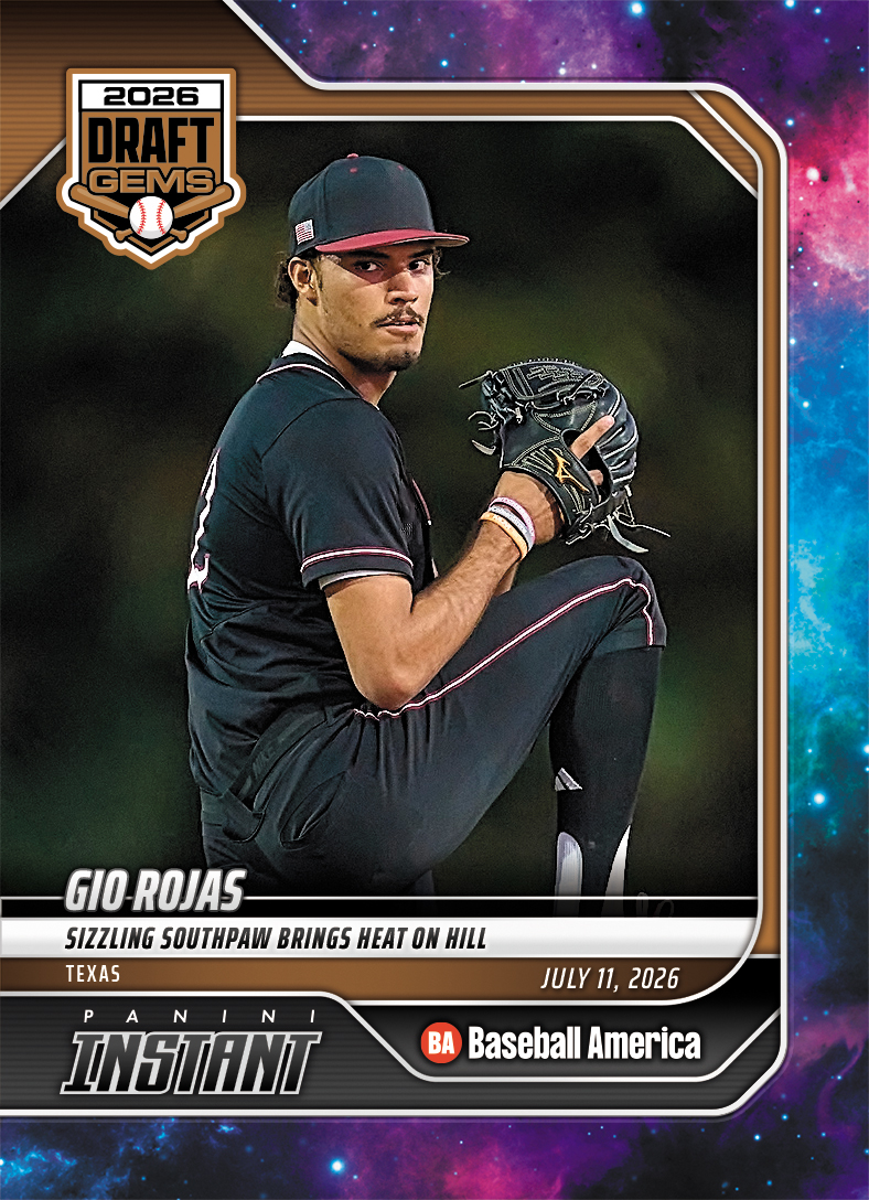 Product image 1 for - Gio Rojas - 2026 Panini Instant Baseball #3 - Galaxy 1/1