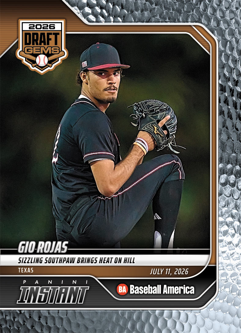 Product image 1 for - Gio Rojas - 2026 Panini Instant Baseball #3 - Metallic /5