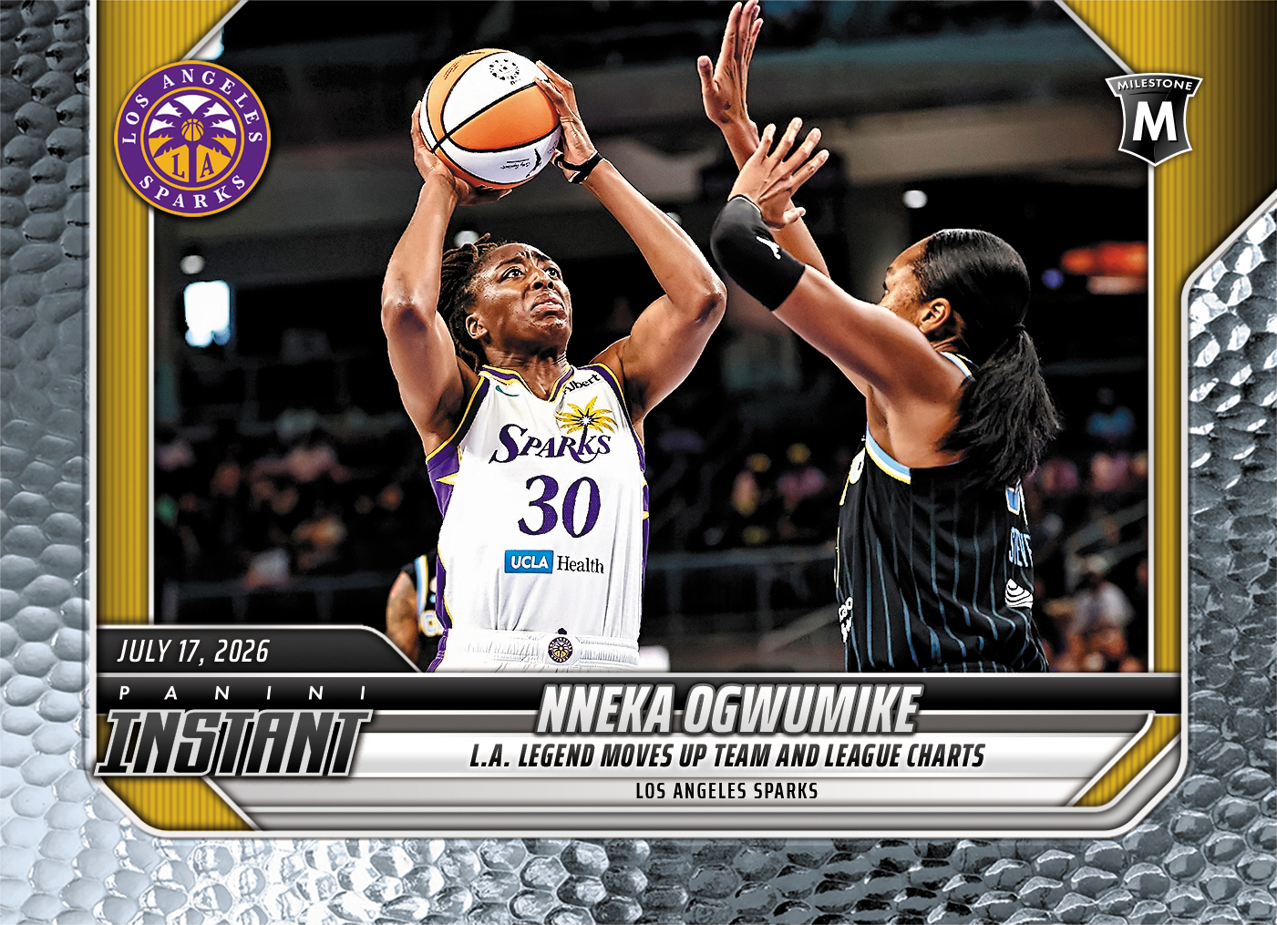Product image 1 for - Nneka Ogwumike - 2026 Panini Instant WNBA #245 - Metallic /5