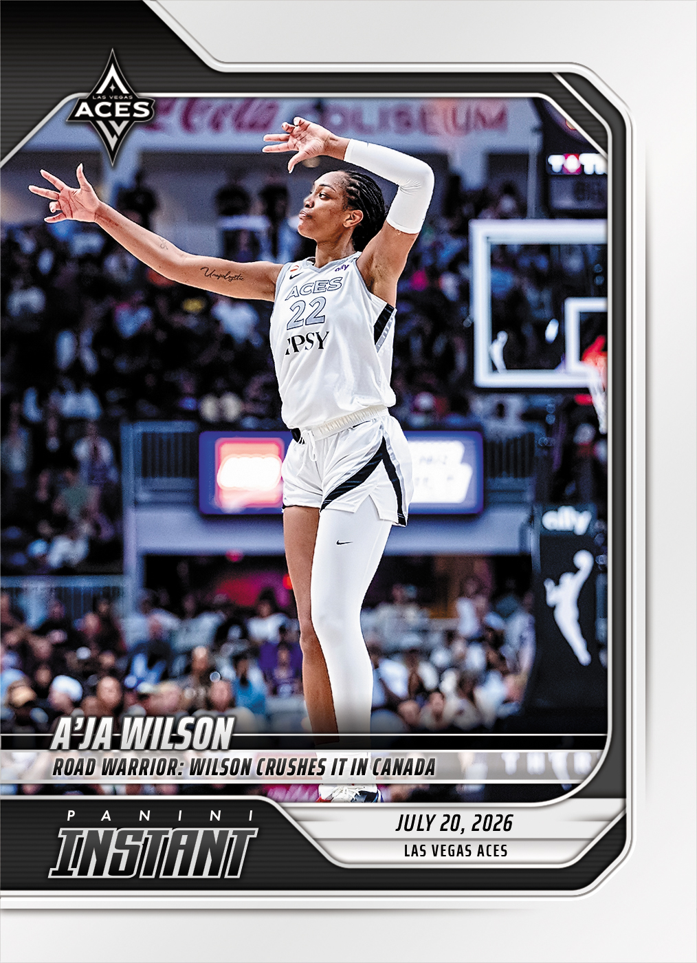 Detailed Image of A'ja Wilson - 2026 P