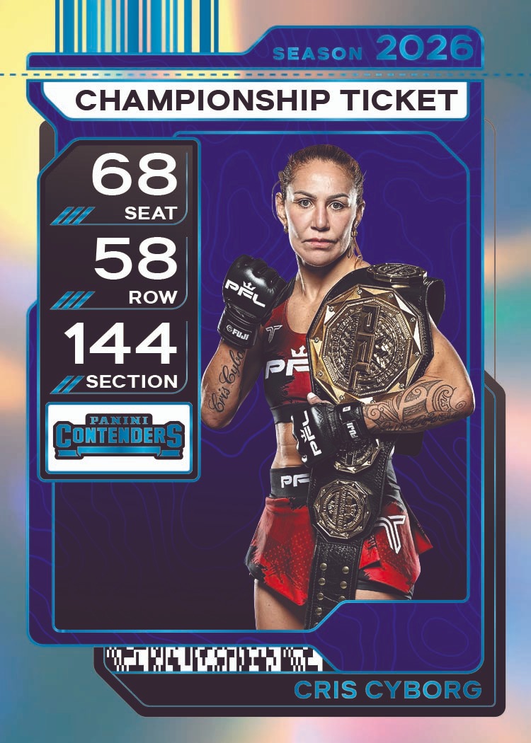 Product image 5 for - 2026 Panini Contenders PFL Trading Card Box (Hobby)