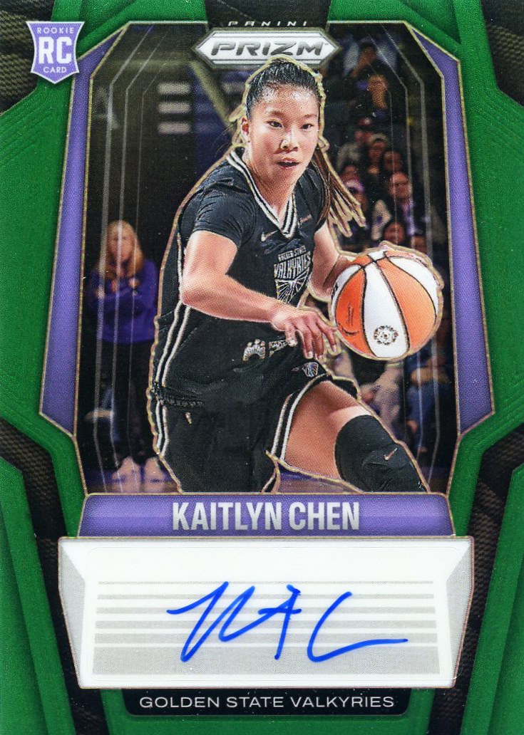 Kaitlyn Chen - 2025 Prizms Basketball Signatures Prizms Green