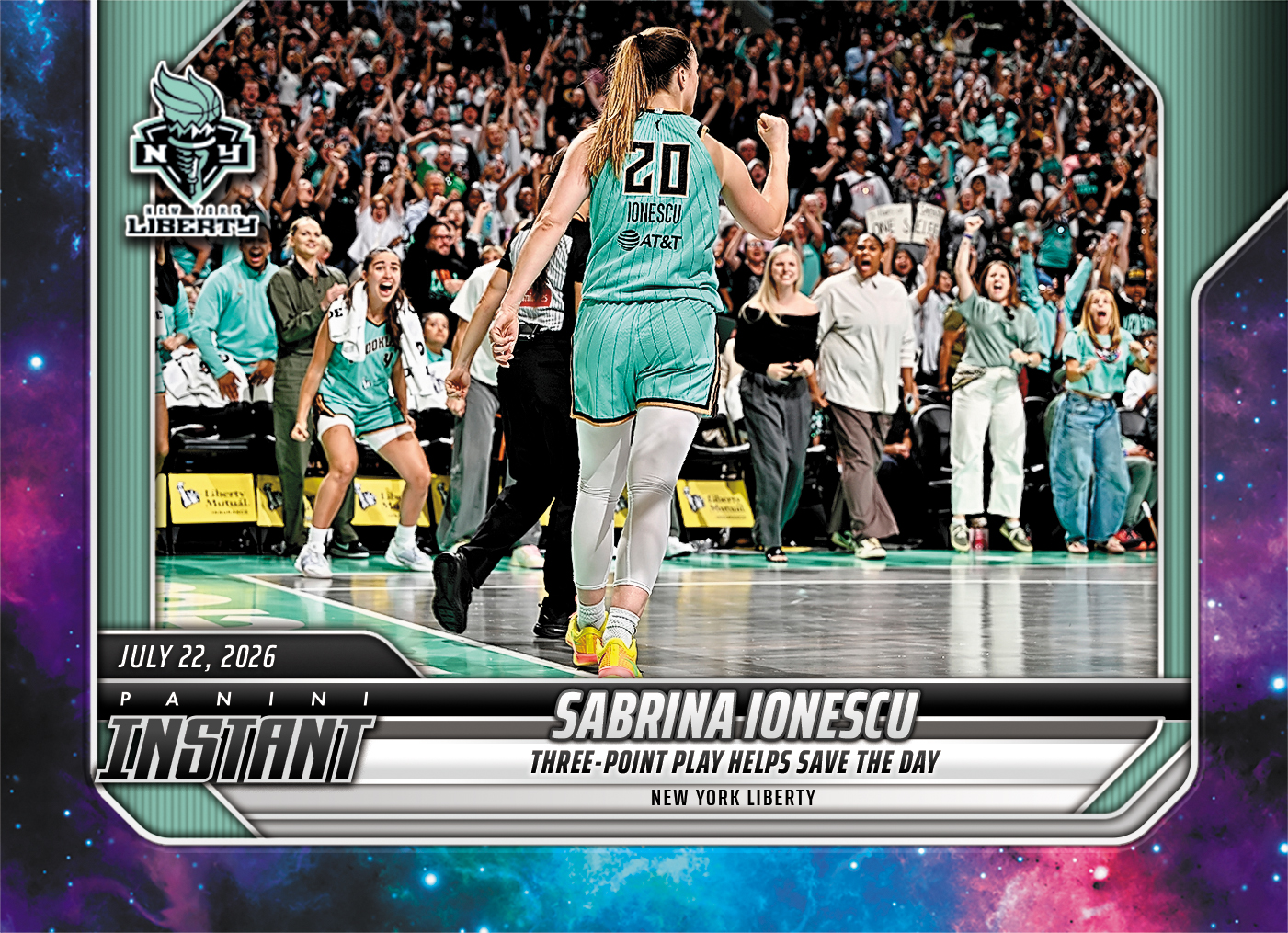 Detailed Image of Sabrina Ionescu - 20