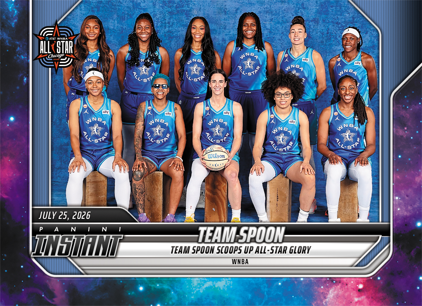 Product image 1 for - Team Spoon - 2026 Panini Instant WNBA #263 - Galaxy 1/1