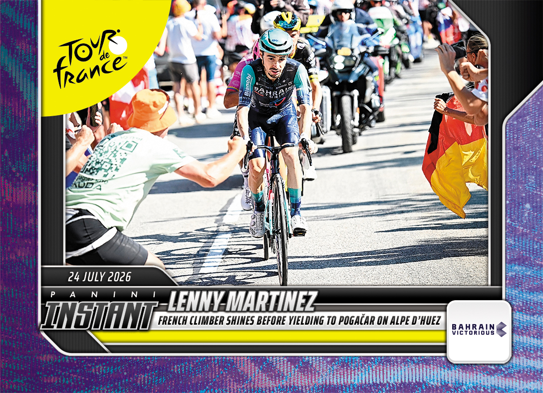 Detailed Image of Lenny Martinez - 2026 Panini Instant Tour de France #61 - Diamond Dust 1/1