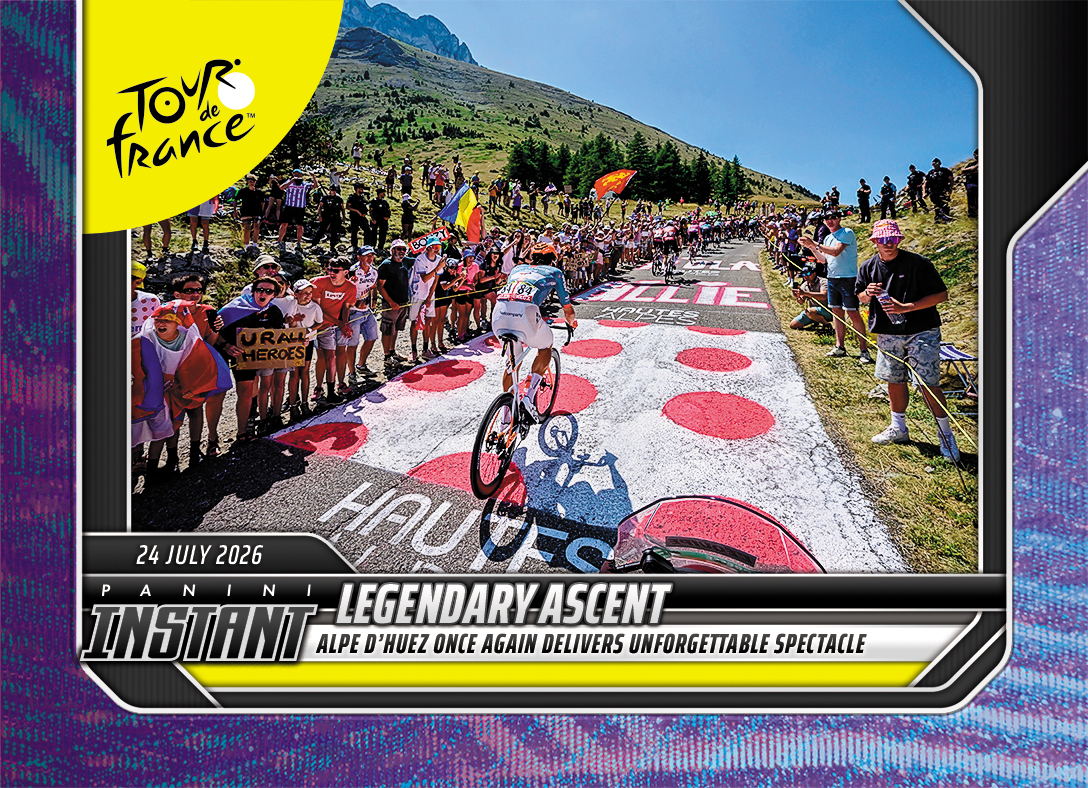 Detailed Image of Legendary Ascent - 2026 Panini Instant Tour de France #62 - Diamond Dust 1/1
