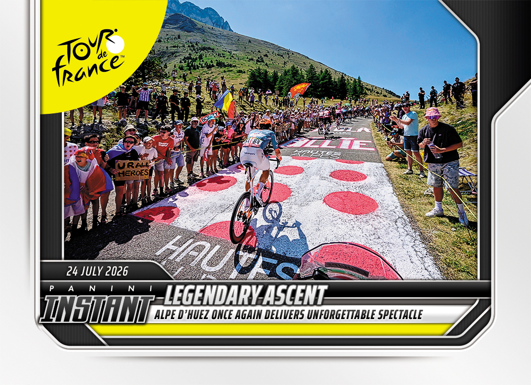 Detailed Image of Legendary Ascent - 2026 Panini Instant Tour de France #62 - Base Card 25-pack