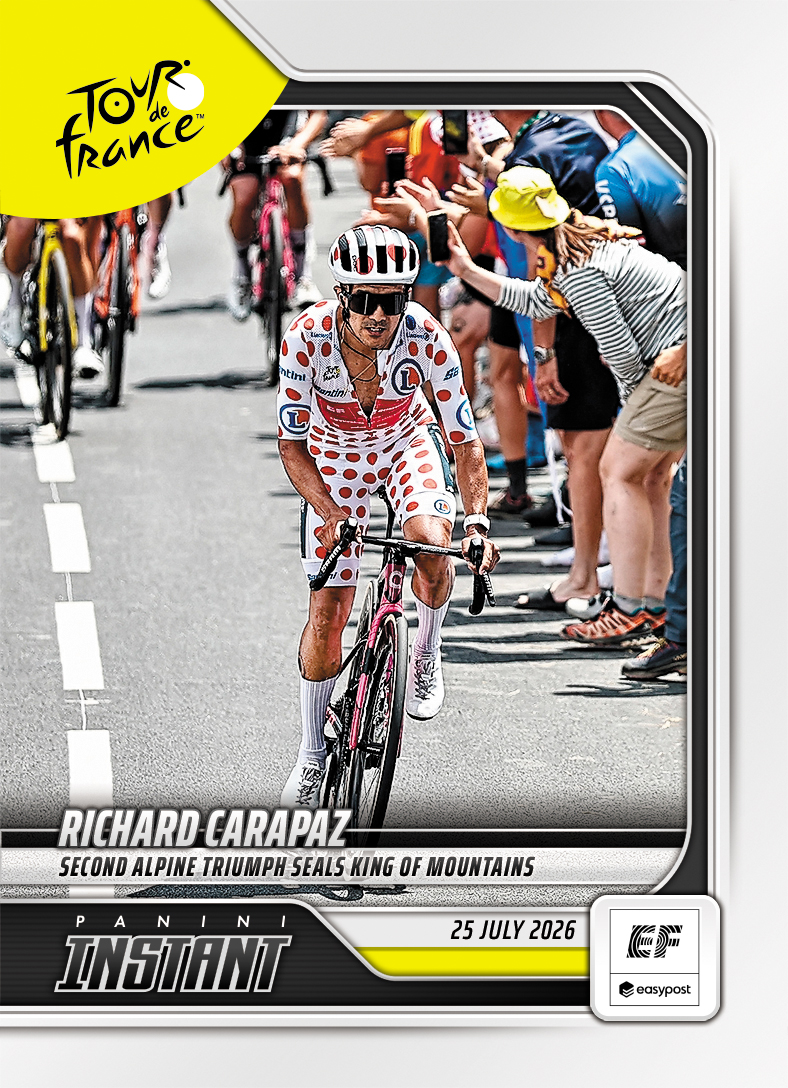 Detailed Image of Richard Carapaz - 2026 Panini Instant Tour de France #63 - Base Card 25-pack