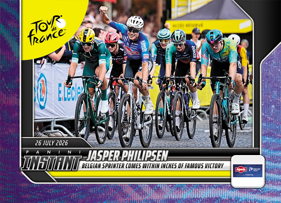 Detailed Image of Jasper Philipsen - 2026 Panini Instant Tour de France #67 - Diamond Dust 1/1