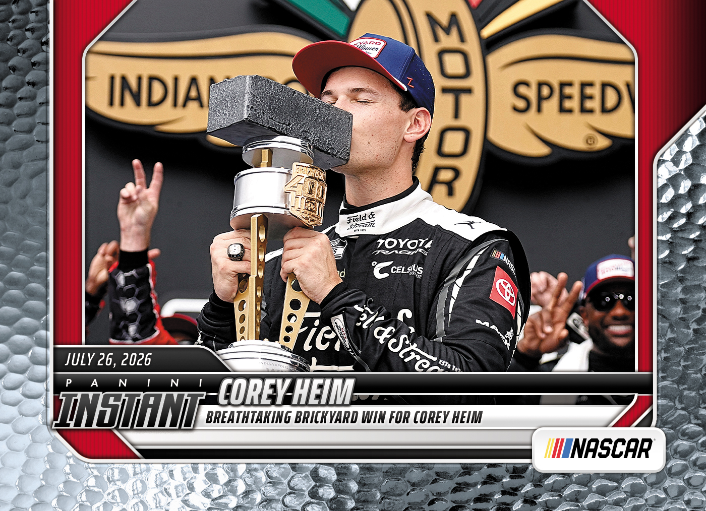 Detailed Image of Corey Heim - 2026 Panini Instant NASCAR #69 - Metallic /5