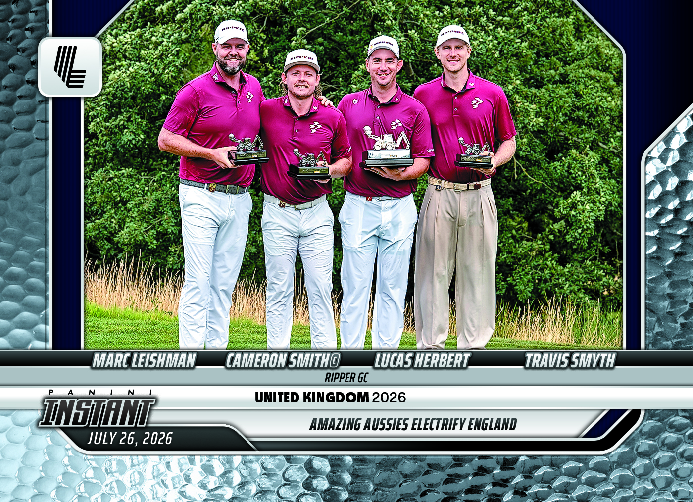 Product image 1 for - Ripper GC - 2026 Panini Instant LIV Golf #21 - Metallic /5