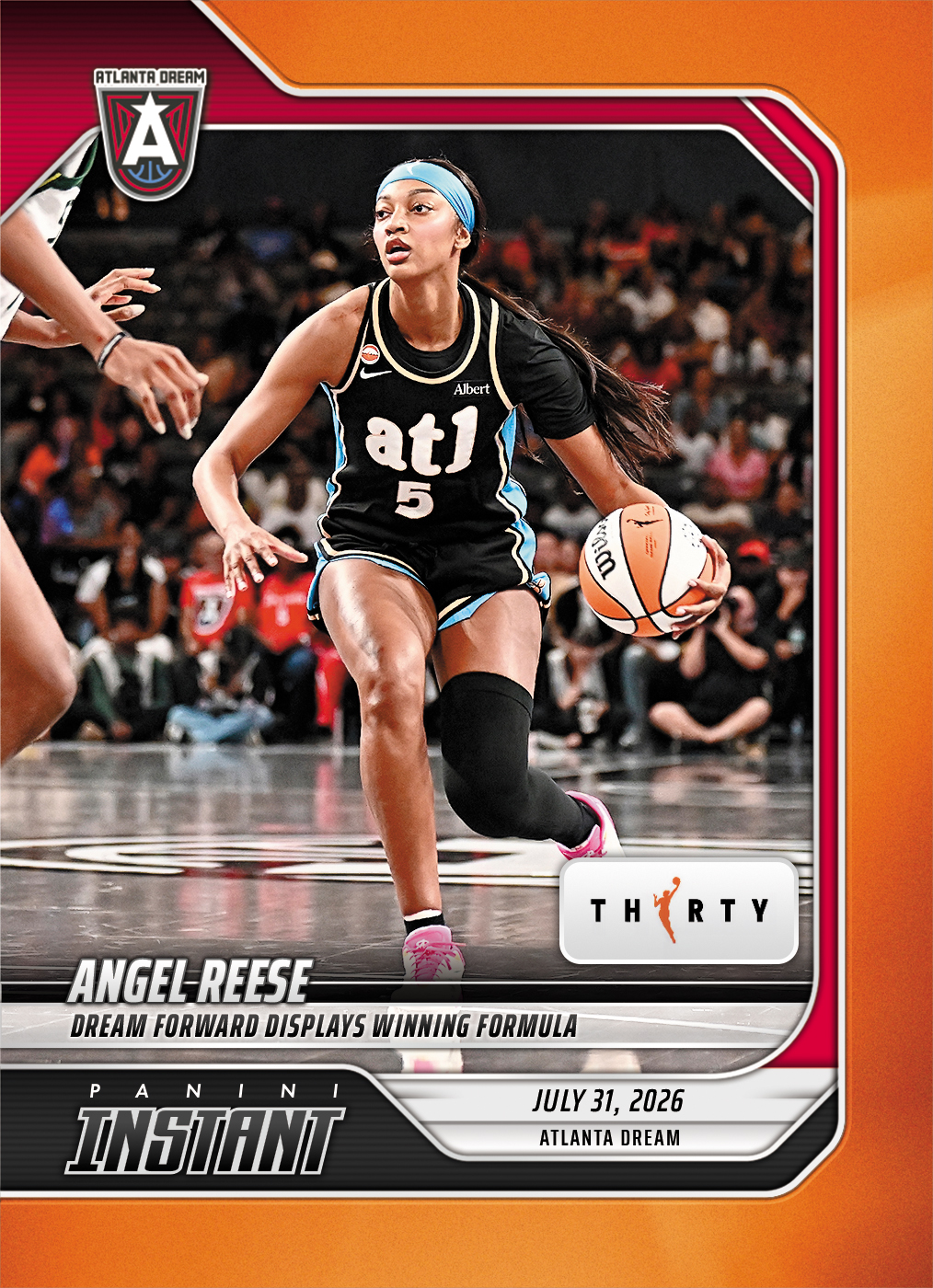 Detailed Image of Angel Reese - 2026 Panini Instant WNBA #273 - 30th Anniversary /30