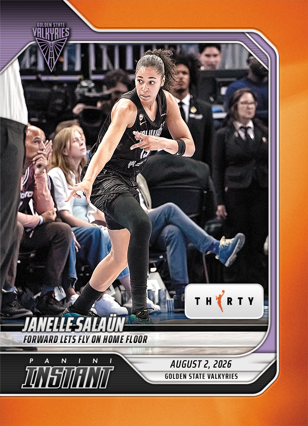 Detailed Image of Janelle Salaun - 2026 Panini Instant WNBA #281 - 30th Anniversary /30