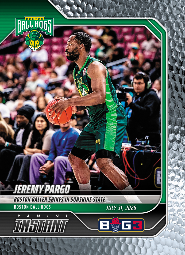 Product image 1 for - Jeremy Pargo - 2026 Panini Instant Big3 #31 - Metallic /5