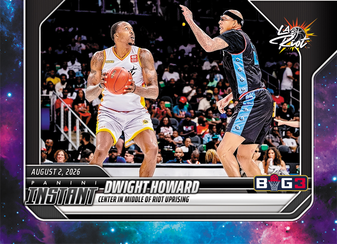 Detailed Image of Dwight Howard - 2026 Panini Instant Big3 #32 - Galaxy 1/1