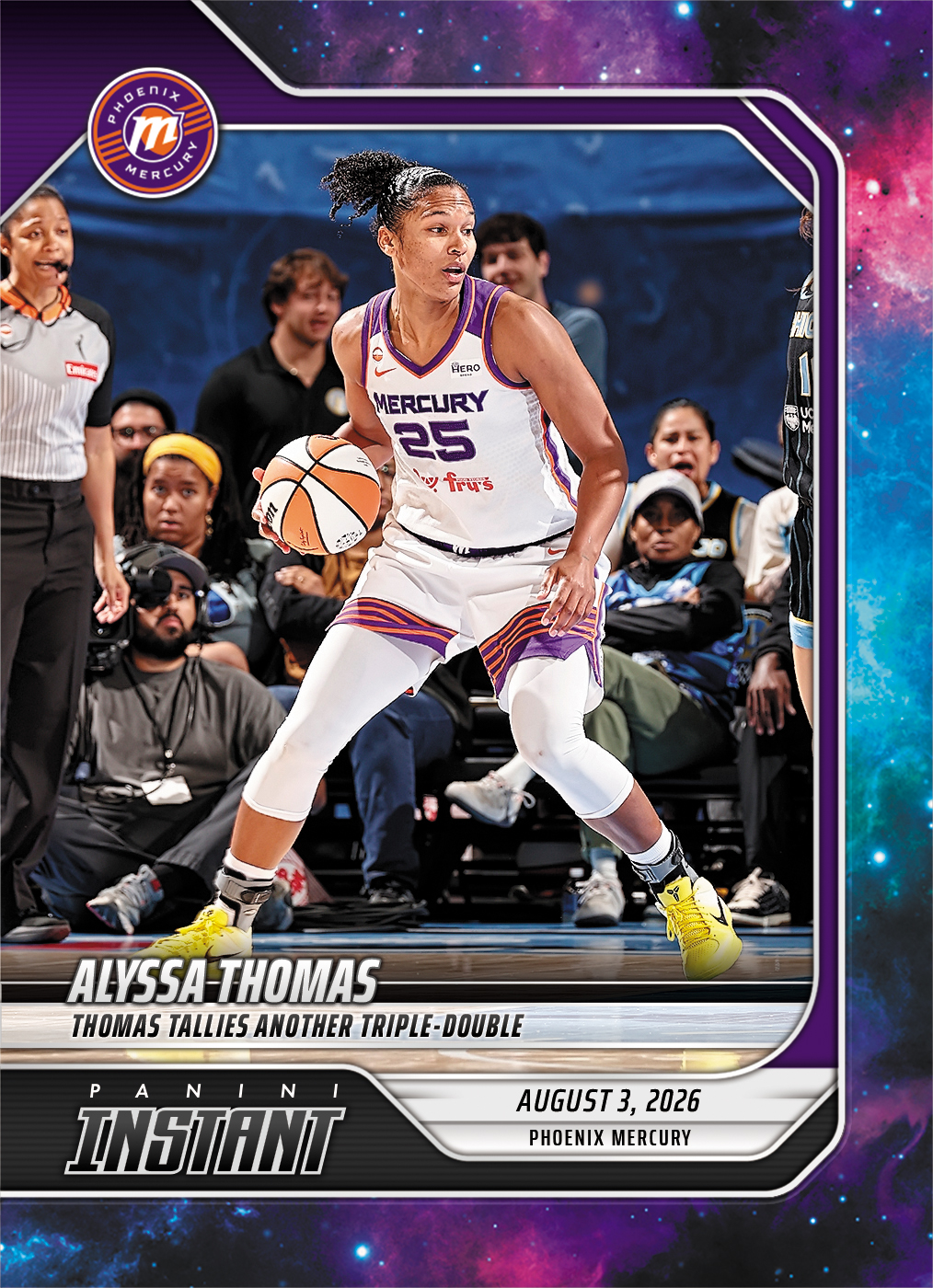 Product image 1 for - Alyssa Thomas - 2026 Panini Instant WNBA #284 - Galaxy 1/1