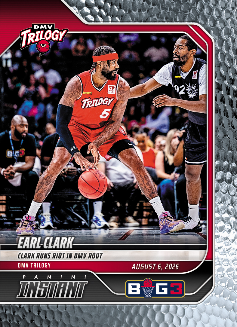 Product image 1 for - Earl Clark - 2026 Panini Instant Big3 #35 - Metallic /5