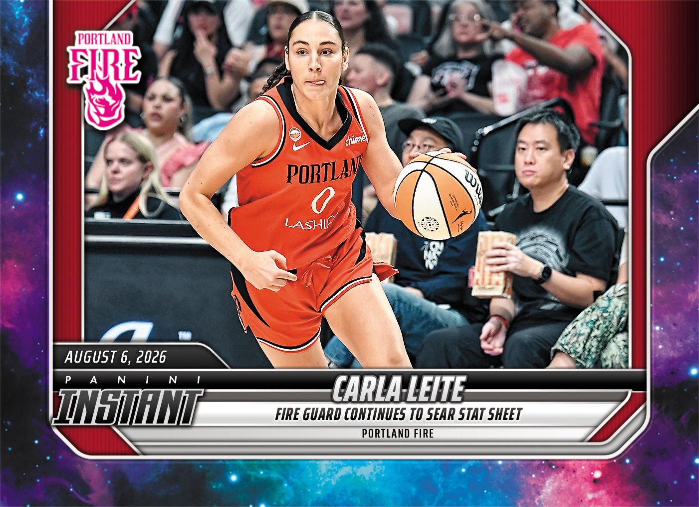 Product image 1 for - Carla Leite - 2026 Panini Instant WNBA #289 - Galaxy 1/1