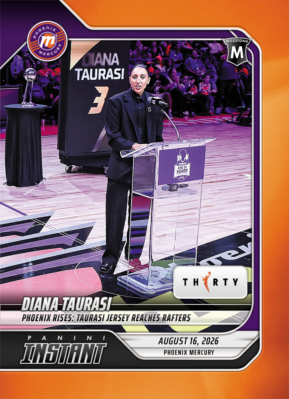 Detailed Image of Diana Taurasi - 2026 Panini Instant WNBA #313 - 30th Anniversary /30
