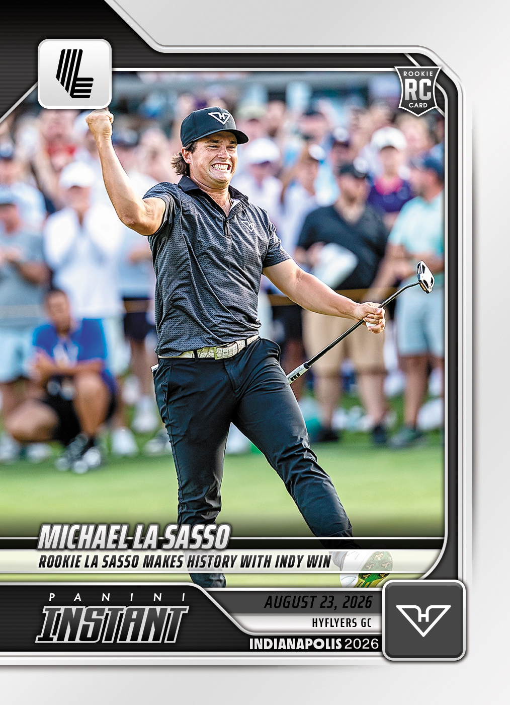 Detailed Image of Michael La Sasso - 2026 Panini Instant LIV Golf #25 - Base Card 10-pack