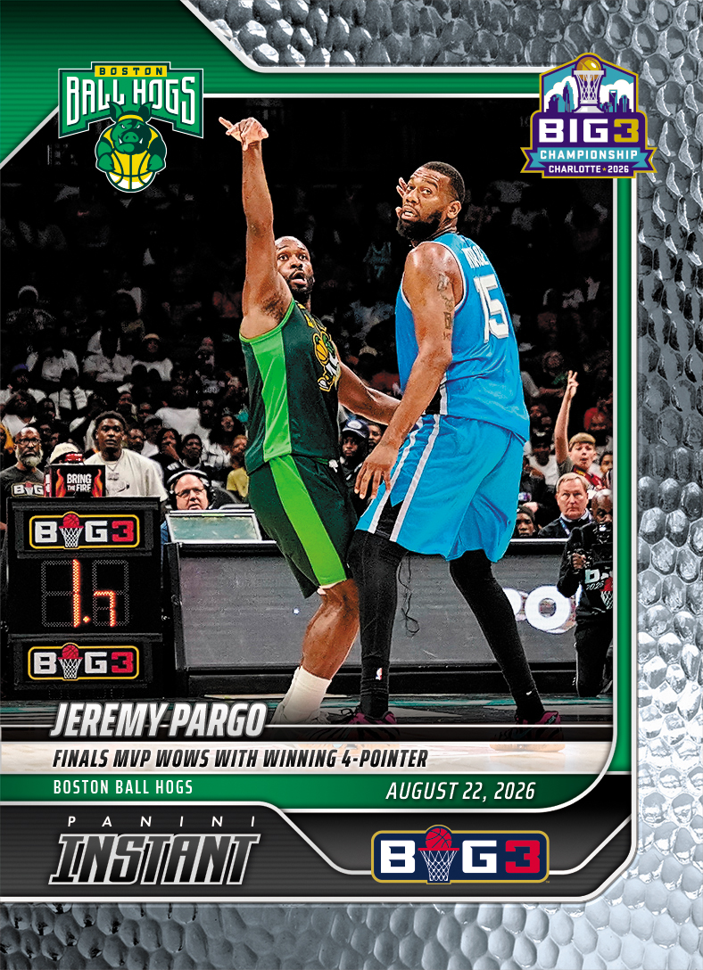 Product image 1 for - Jeremy Pargo - 2026 Panini Instant Big3 #43 - Metallic /5