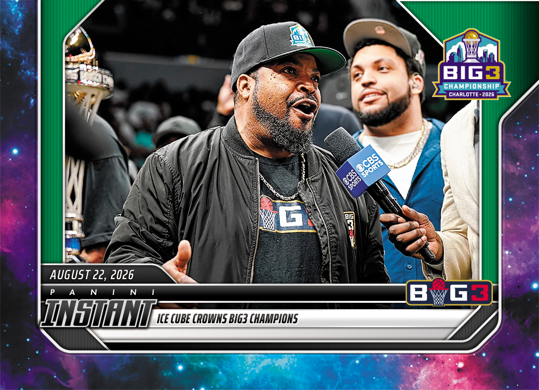 Detailed Image of Ice Cube - 2026 Panini Instant Big3 #44 - Galaxy 1/1
