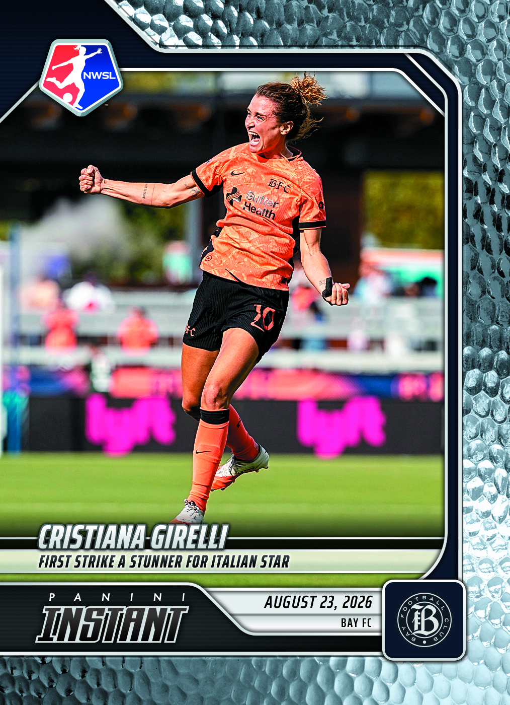 Product image 1 for - Cristiana Girelli - 2026 Panini Instant NWSL #150 - Metallic /5