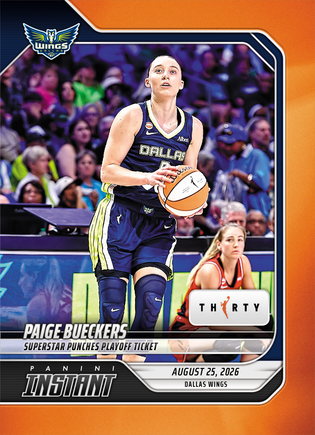 Detailed Image of Paige Bueckers - 2026 Panini Instant WNBA #336 - 30th Anniversary /30