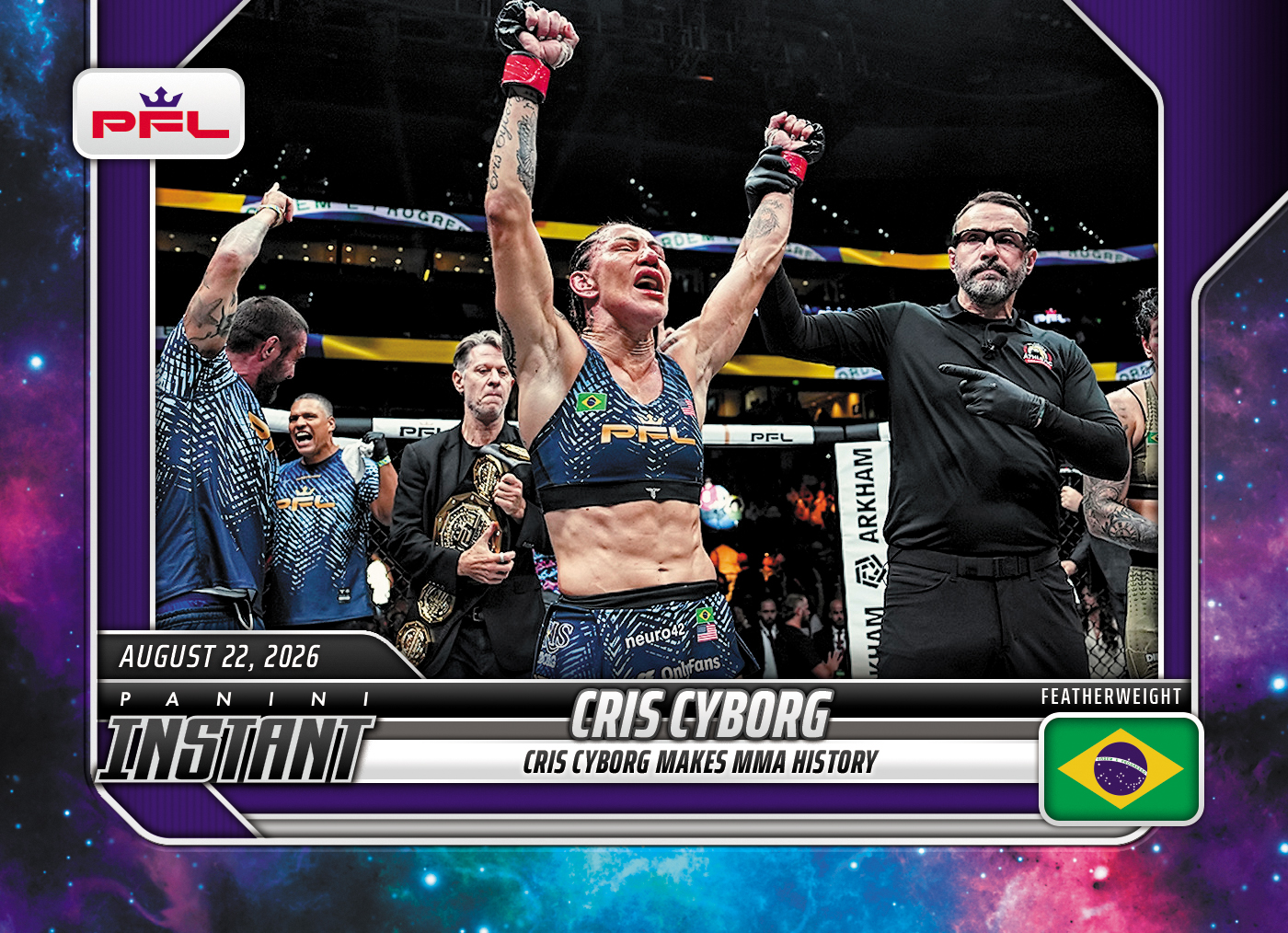 Panini Instant Professional Fighters League MMA Trading