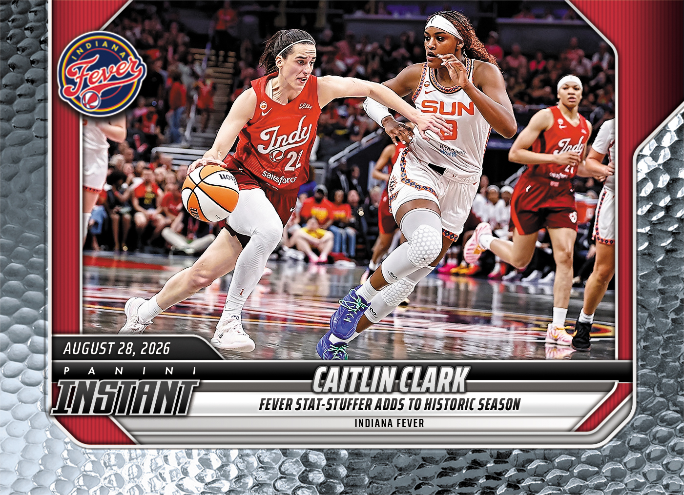 Product image 1 for - Caitlin Clark - 2026 Panini Instant WNBA #344 - Metallic /5