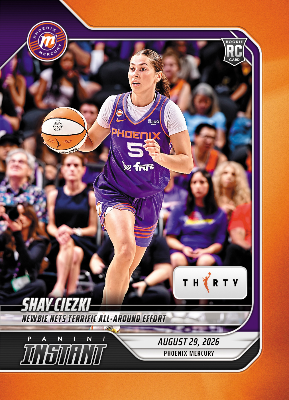 Product image 1 for - Shay Ciezki - 2026 Panini Instant WNBA #347 - 30th Anniversary /30