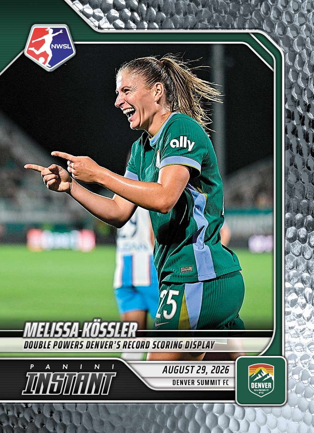 Detailed Image of Melissa Kossler - 2026 Panini Instant NWSL #156 - Metallic /5