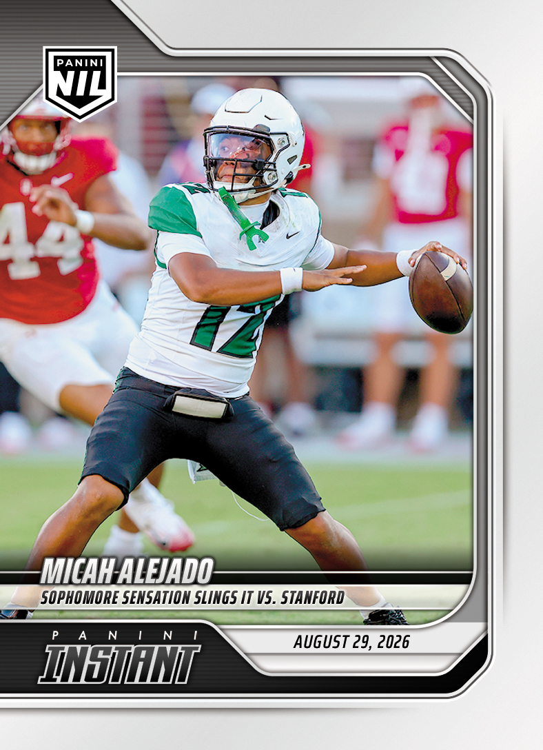 Detailed Image of Micah Alejado - 2026 Panini NIL College Football #I-MAL - Base Card