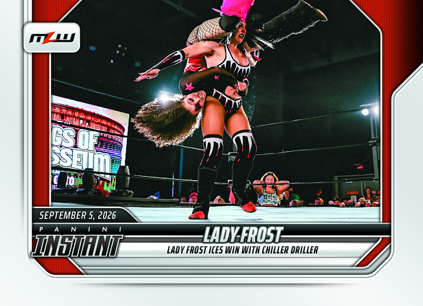 Detailed Image of Lady Frost - 2026 Panini Instant MLW #12 - Base Card 10-pack