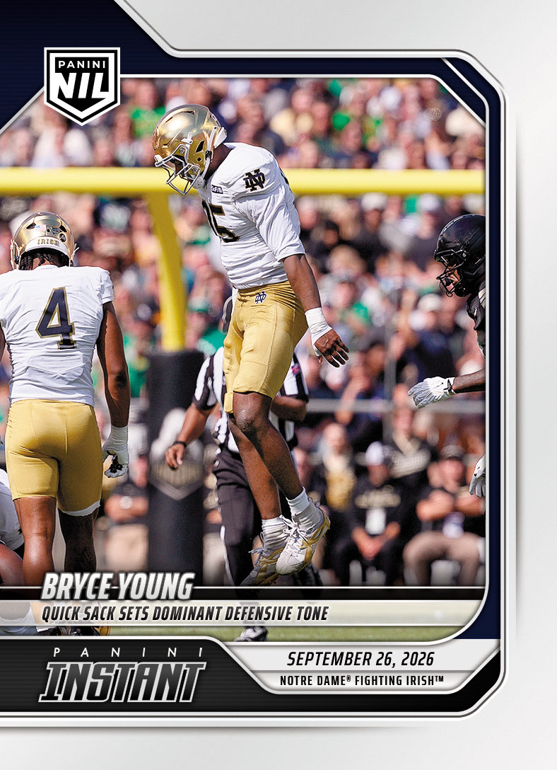 Detailed Image of Bryce Young - 2026 Panini NIL College Football #4-BYO - Base Card