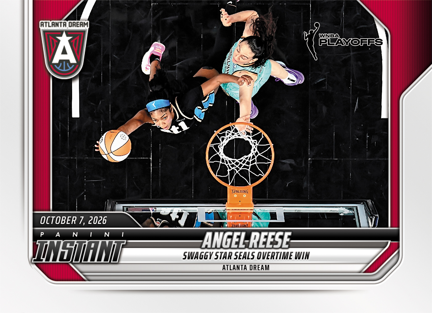 Detailed Image of Angel Reese - 2026 Panini Instant WNBA #391 - Base Card 10-pack