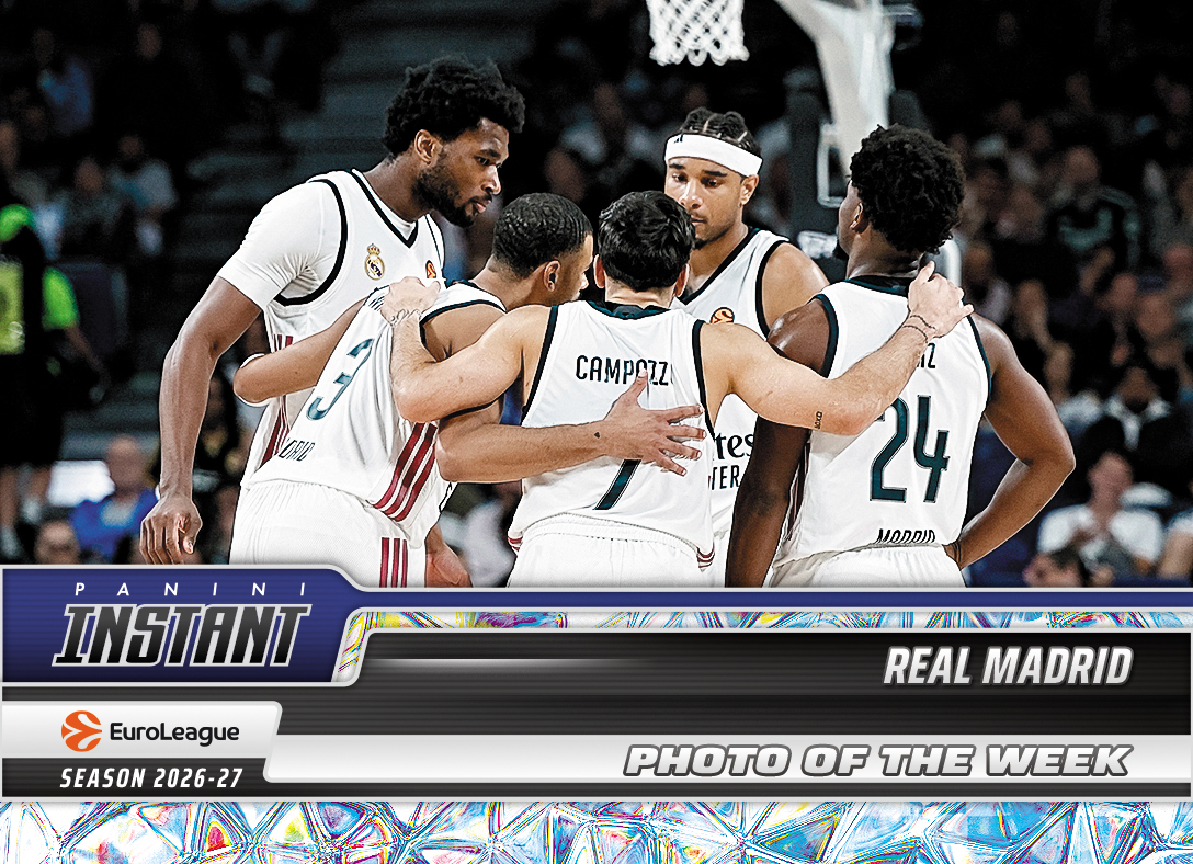 Detailed Image of Real Madrid - 2026-27 Panini Instant EuroLeague Photo of the Week #3 - Fragment 1/1