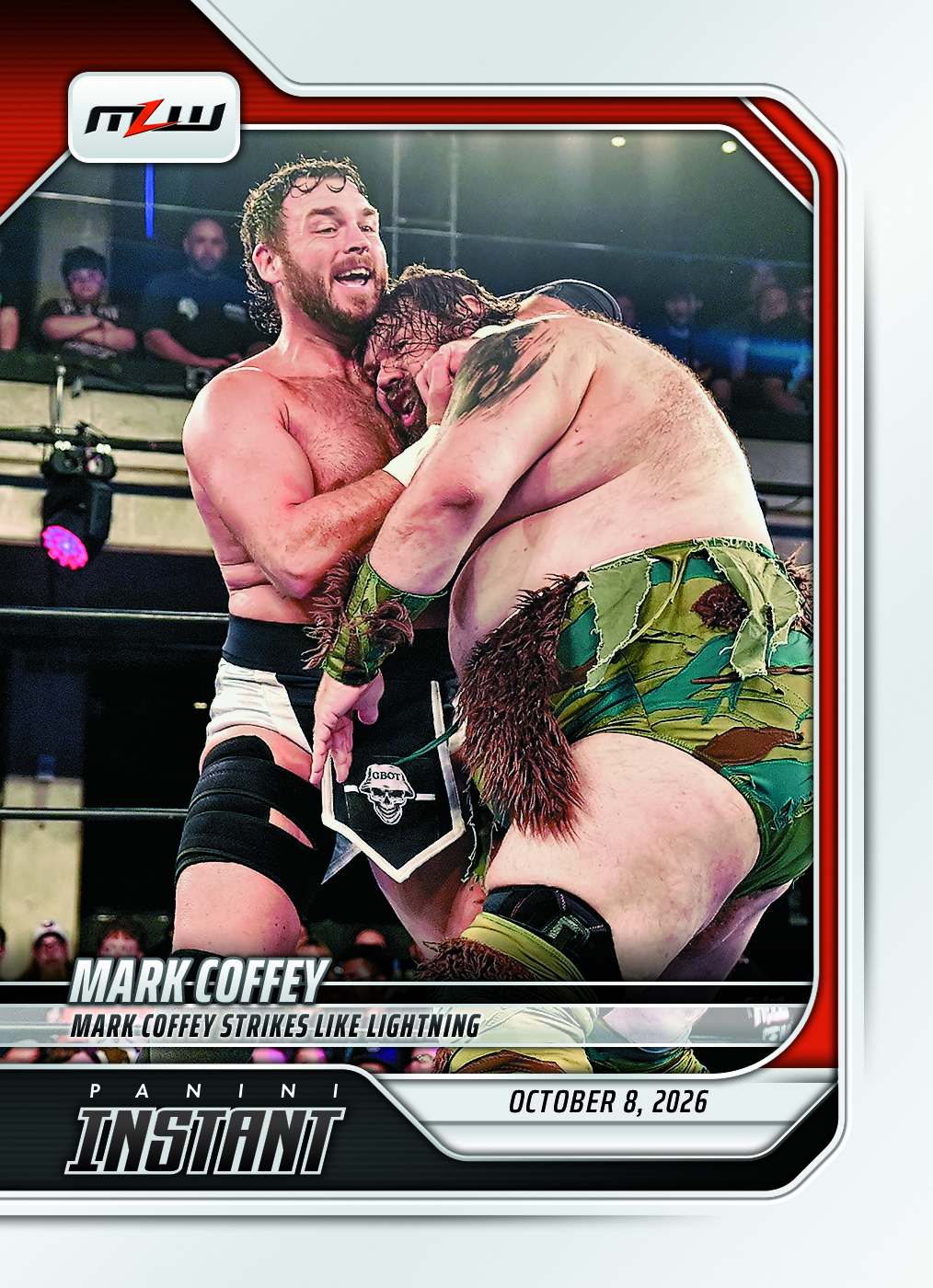 Detailed Image of Mark Coffey - 2026 Panini Instant MLW #17 - Base Card 10-pack