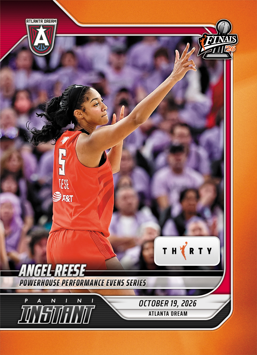 Detailed Image of Angel Reese - 2026 Panini Instant WNBA #397 - 30th Anniversary /30