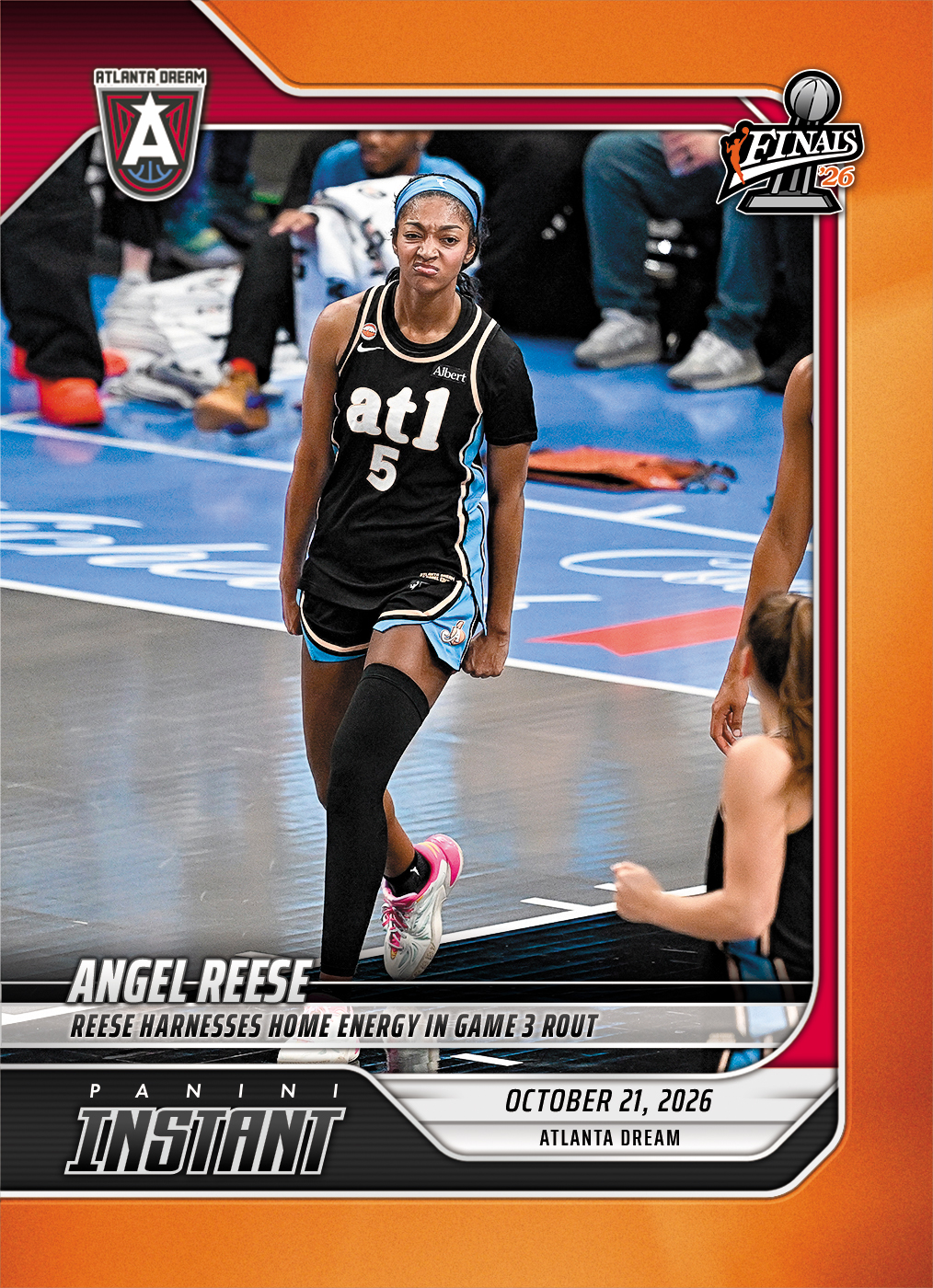 Detailed Image of Angel Reese - 2026 Panini Instant WNBA #398 - 30th Anniversary /30