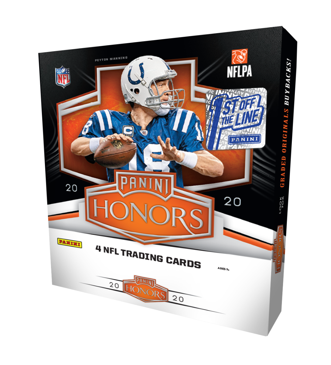 1st Off the Line 2020 Panini Honors NFL Trading Cards