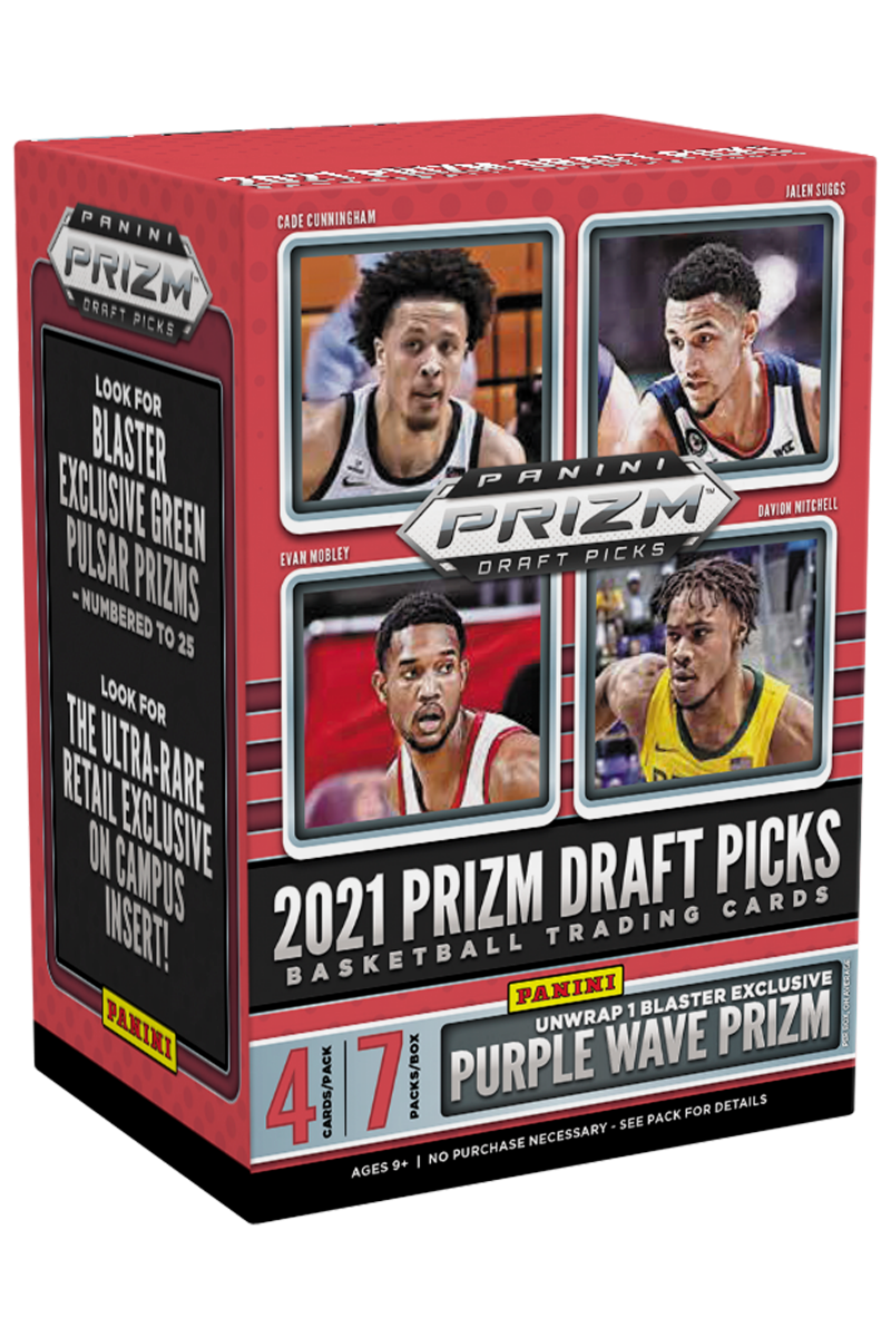 2021 Panini Prizm Draft Picks Collegiate Basketball Trading Card Box  (Blaster)