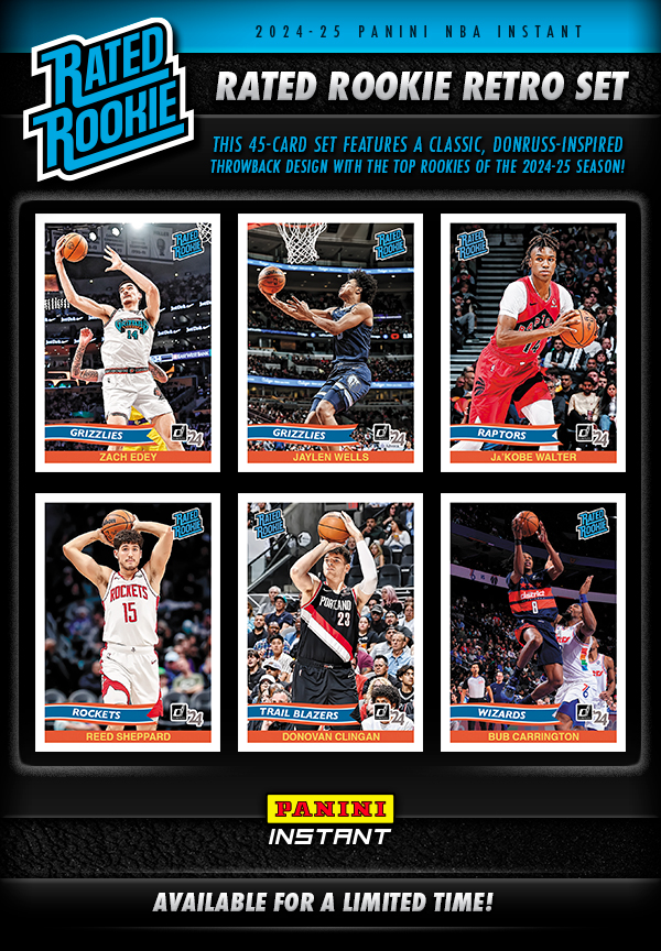 【全商品オープニング価格 特別価格】 INSTANT NBA 2024-25 45-Card RATED Base - SET RETRO ROOKIE その他