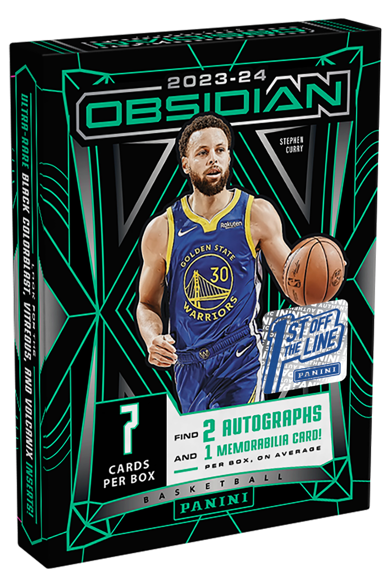 1st off the Line 2023-24 Panini Obsidian NBA Trading Card Box