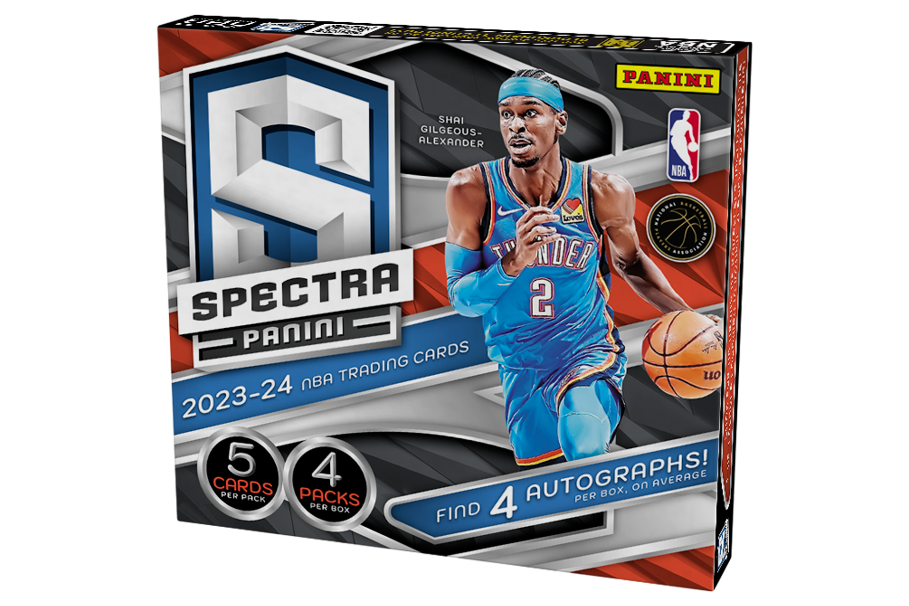 2023-24 Panini Spectra NBA Trading Card Box (Hobby)