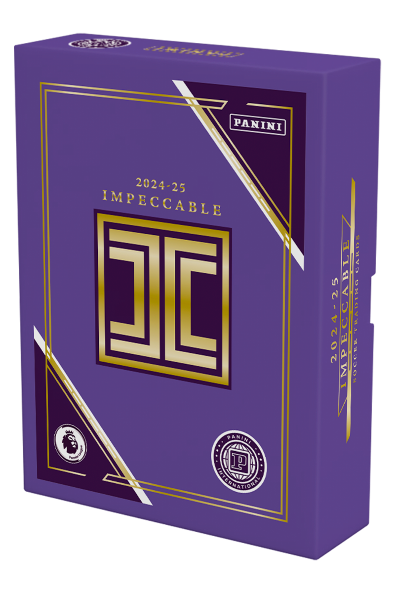 2024-25 Panini Impeccable Soccer Trading Card Box (Hobby)