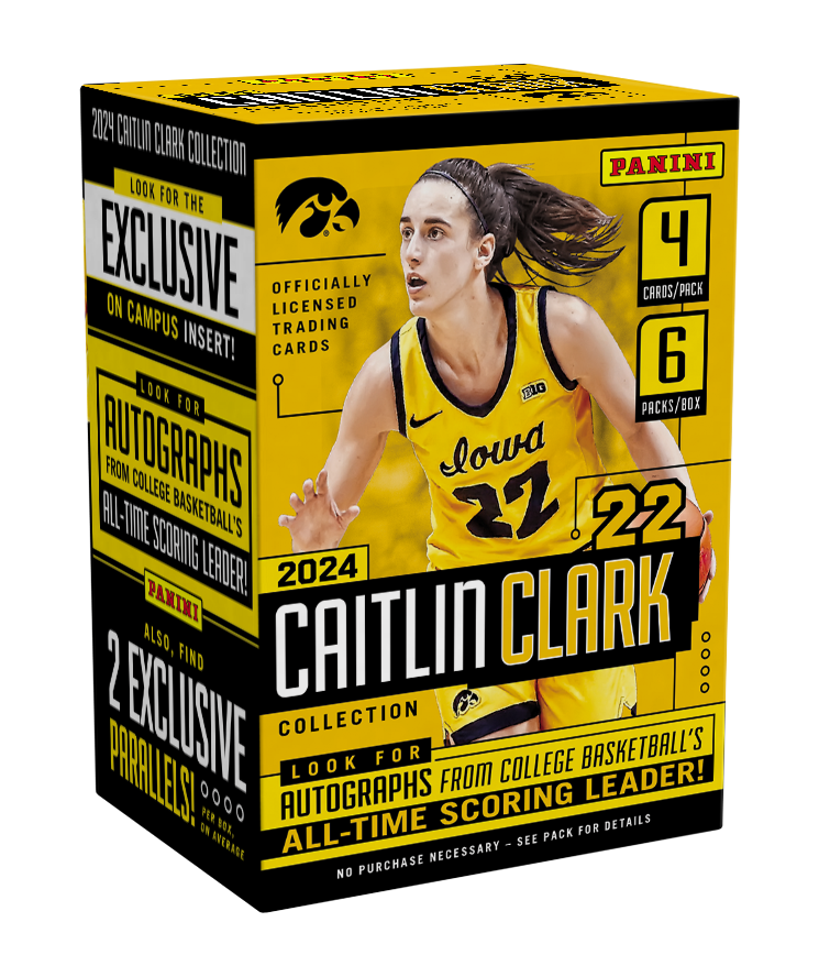 2024 Panini Caitlin Clark NIL Collection Trading Card Box (Hobby Blaster)