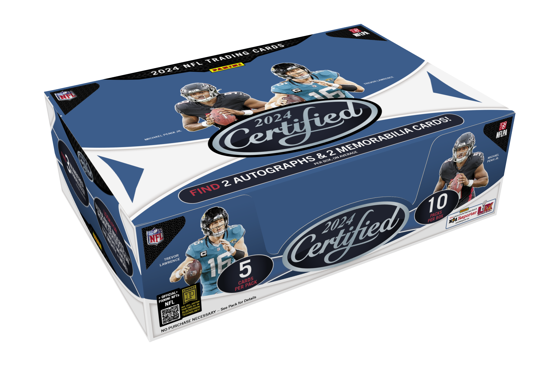 2024 Panini Prizm Draft Picks Collegiate Football Trading Card Box (Hobby)